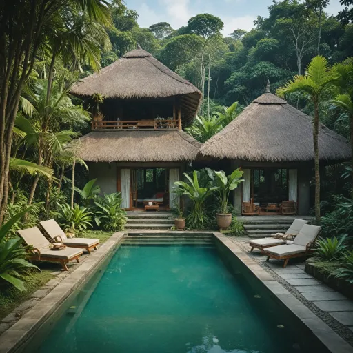 Luxury eco lodges in Bali: an immersive green escape for discerning travelers