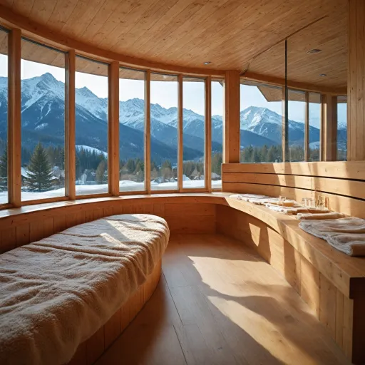 Where to stay in austria for the best hotels with panoramic saunas
