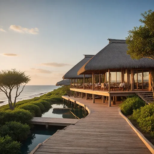 Elegant eco conscious hotels in Mozambique Africa for a refined coastal escape