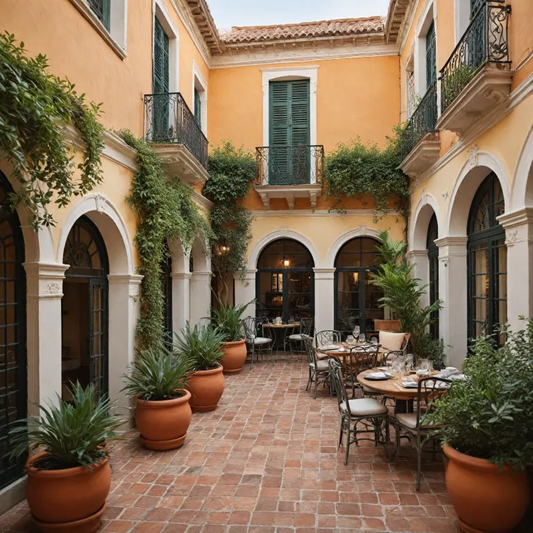 Elegant eco conscious hotels in Seville old town for a refined stay